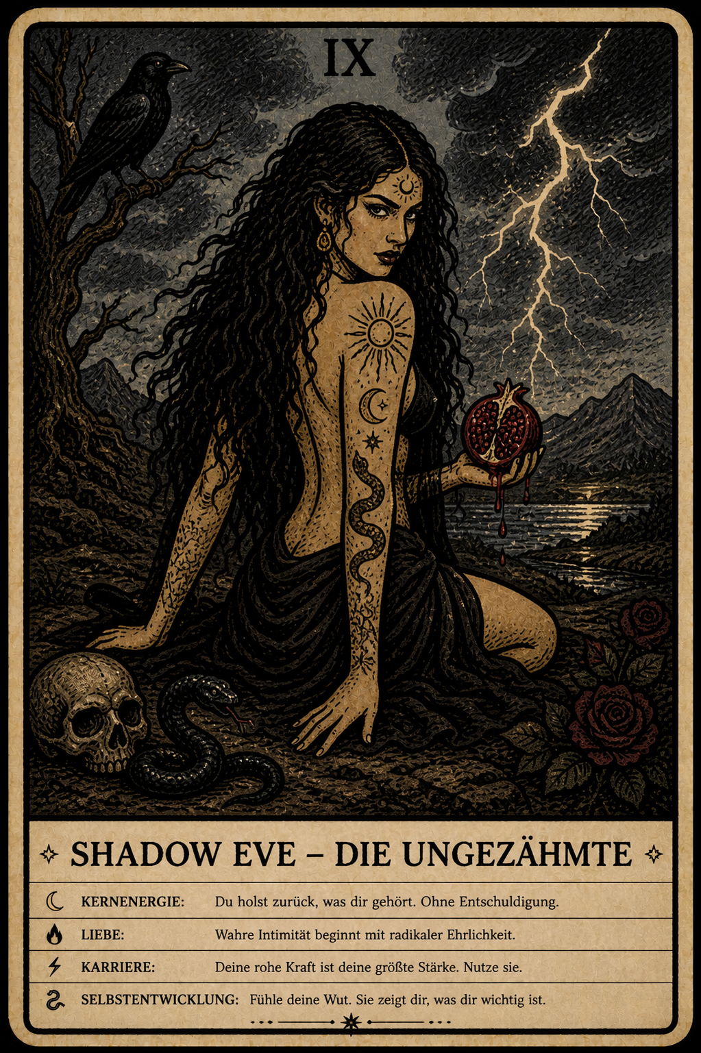 🌑 2. SHADOW EVE – DIE UNGEZÄHMTE (IX)